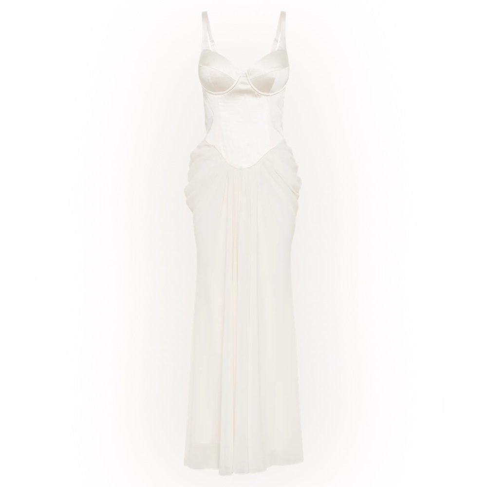 Meshki White Bridal Gown